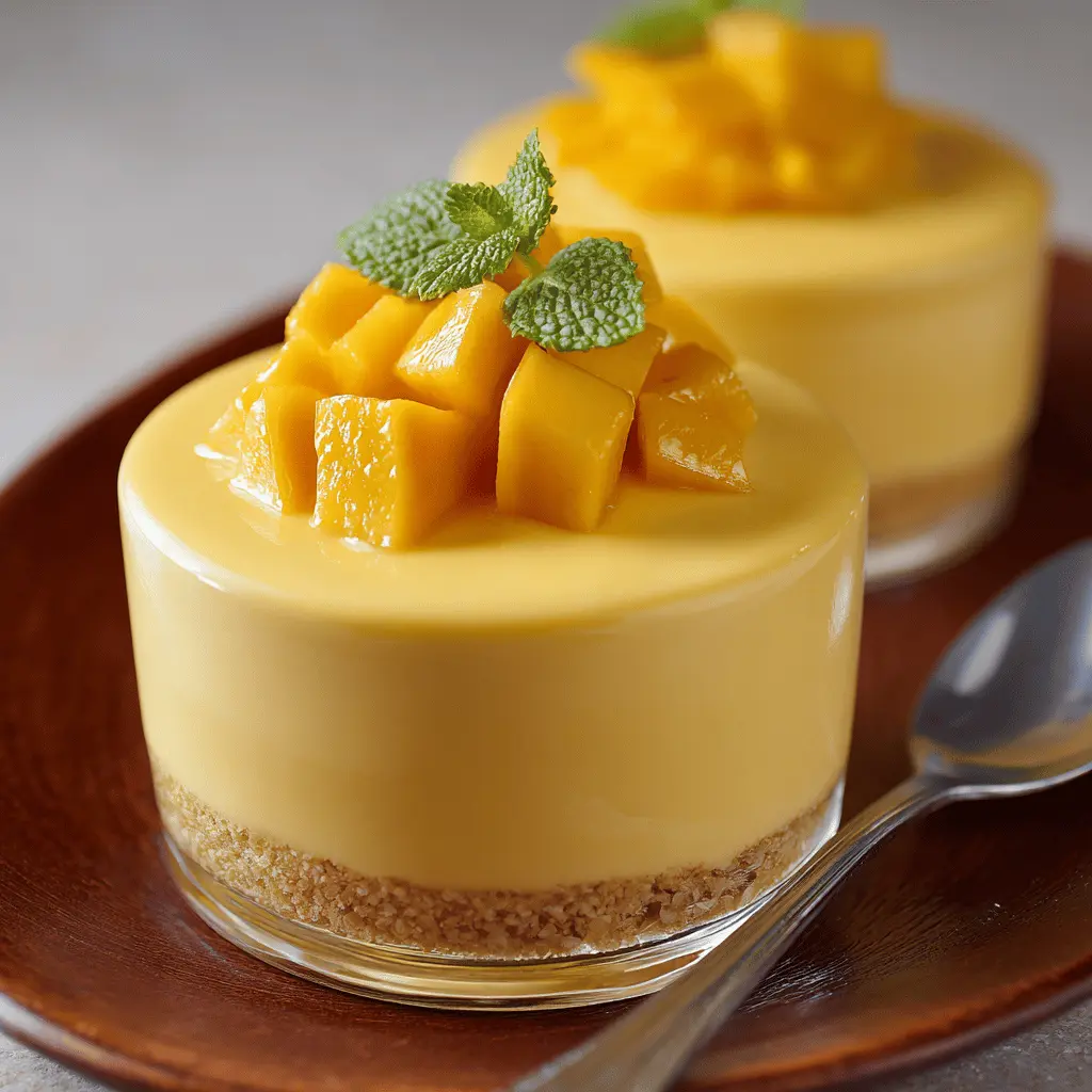 Creamy Mango Mousse