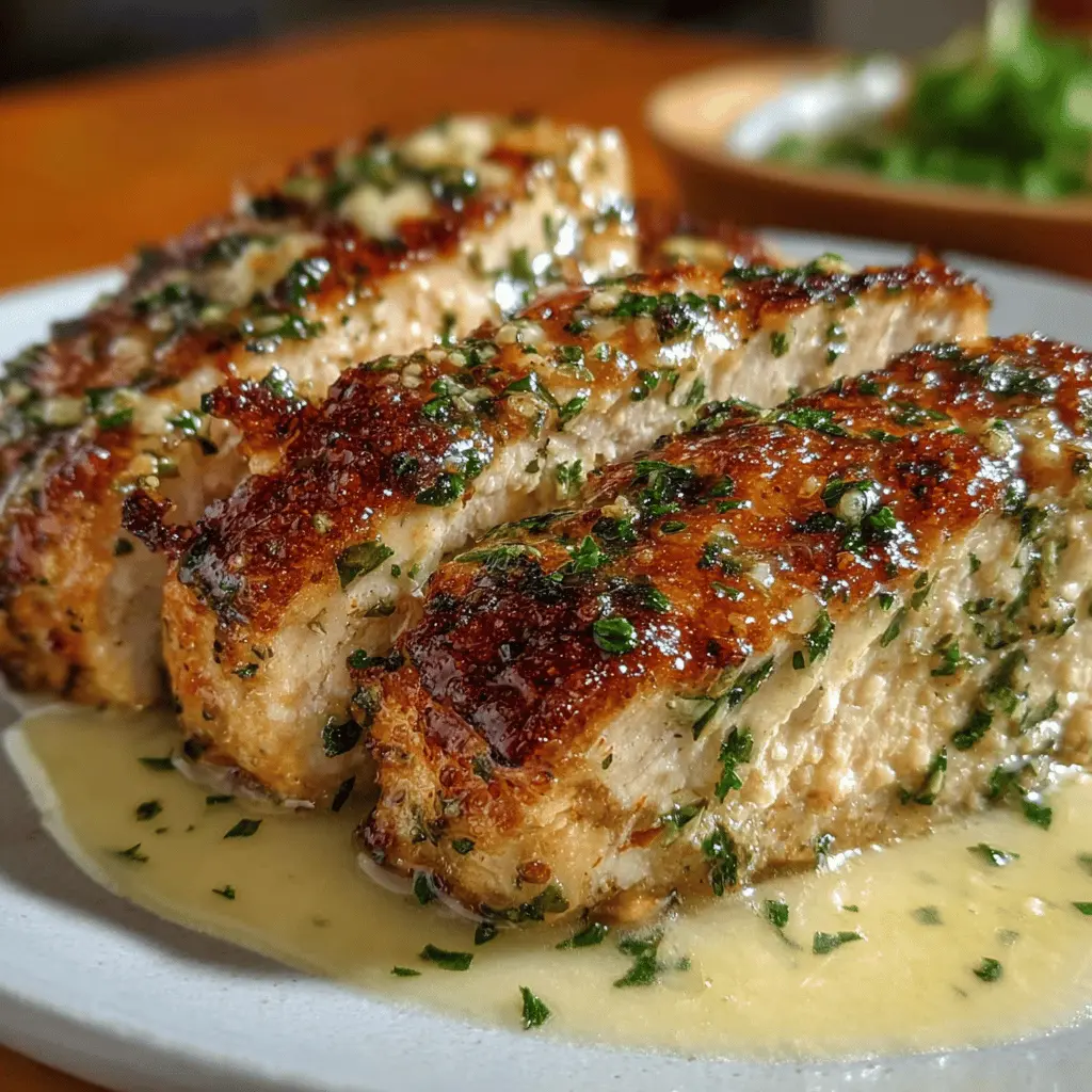 Melt-in-Your-Mouth Garlic Parmesan Chicken