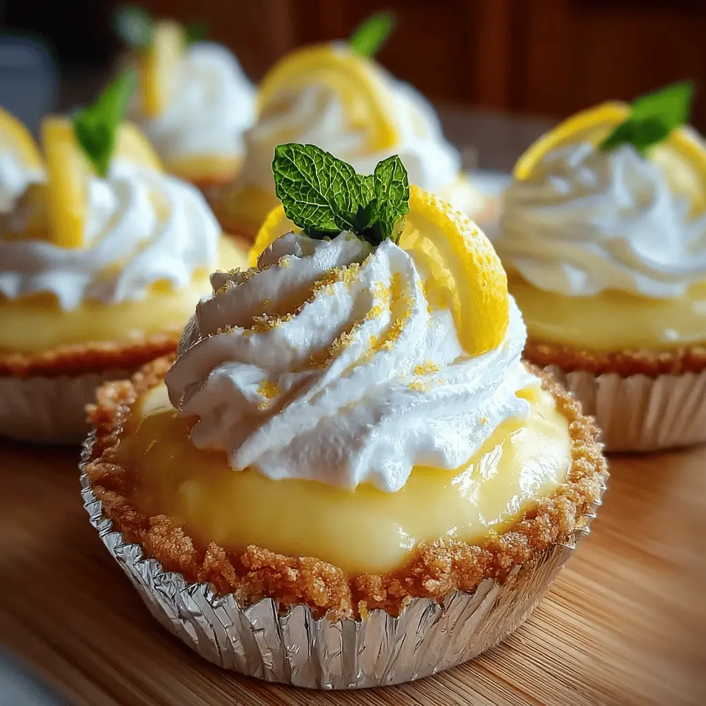 Lemon Cream Pie Cups
