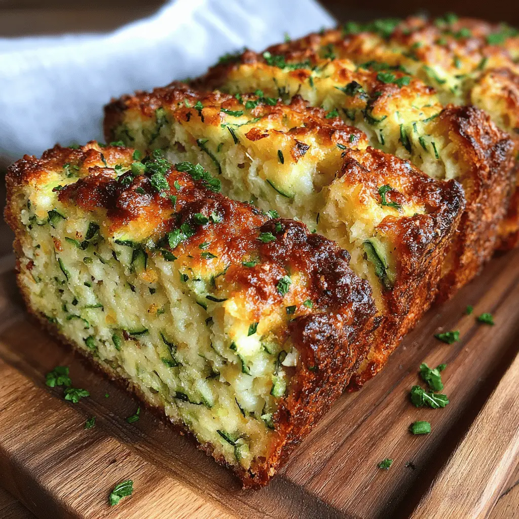 Zucchini Cheese Bread