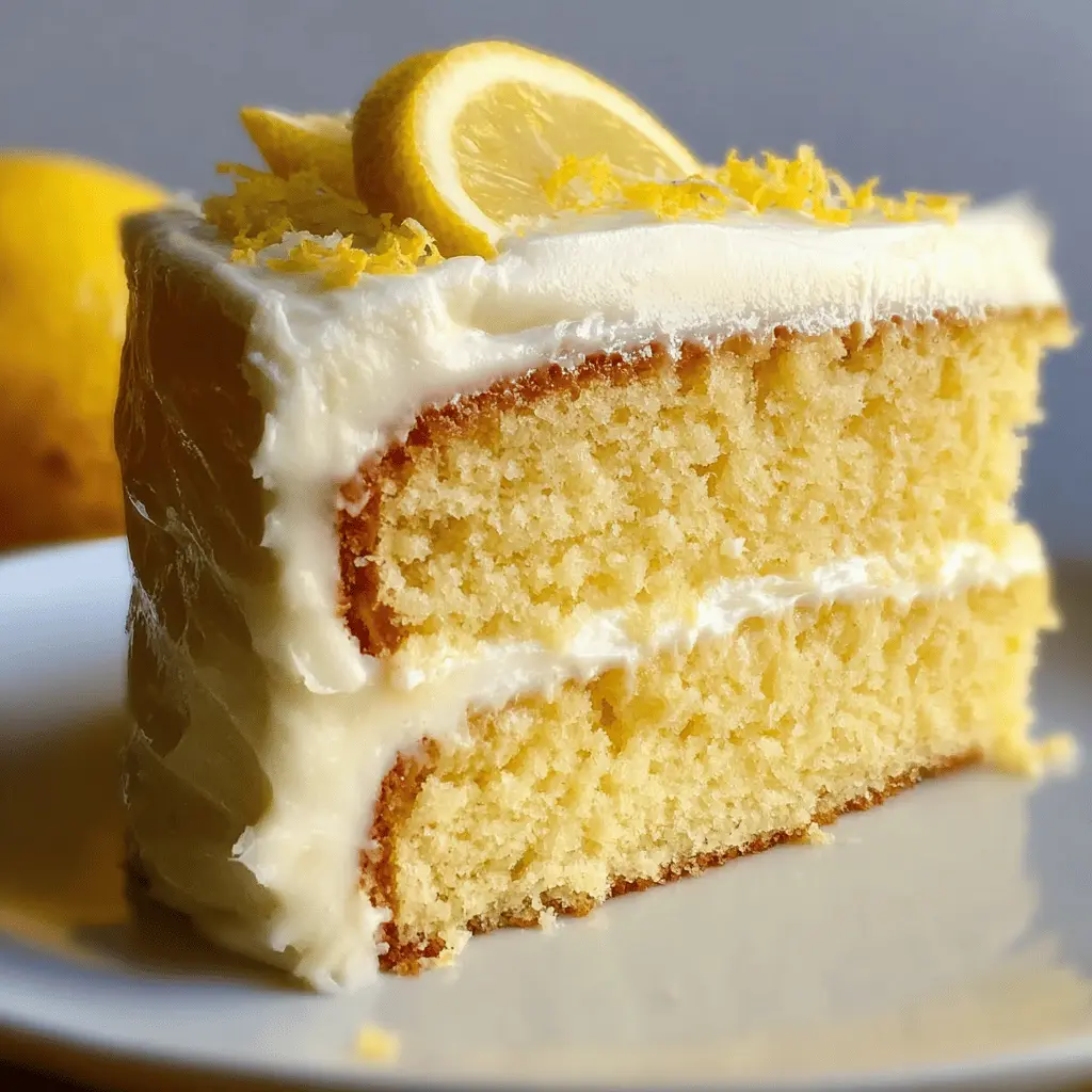Lemon Velvet Cake