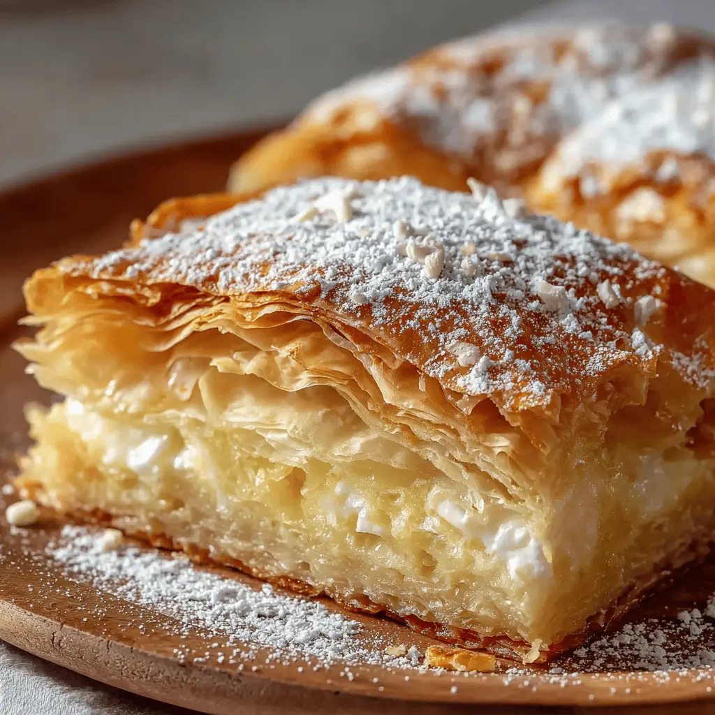 Delightful Homemade Bougatsa