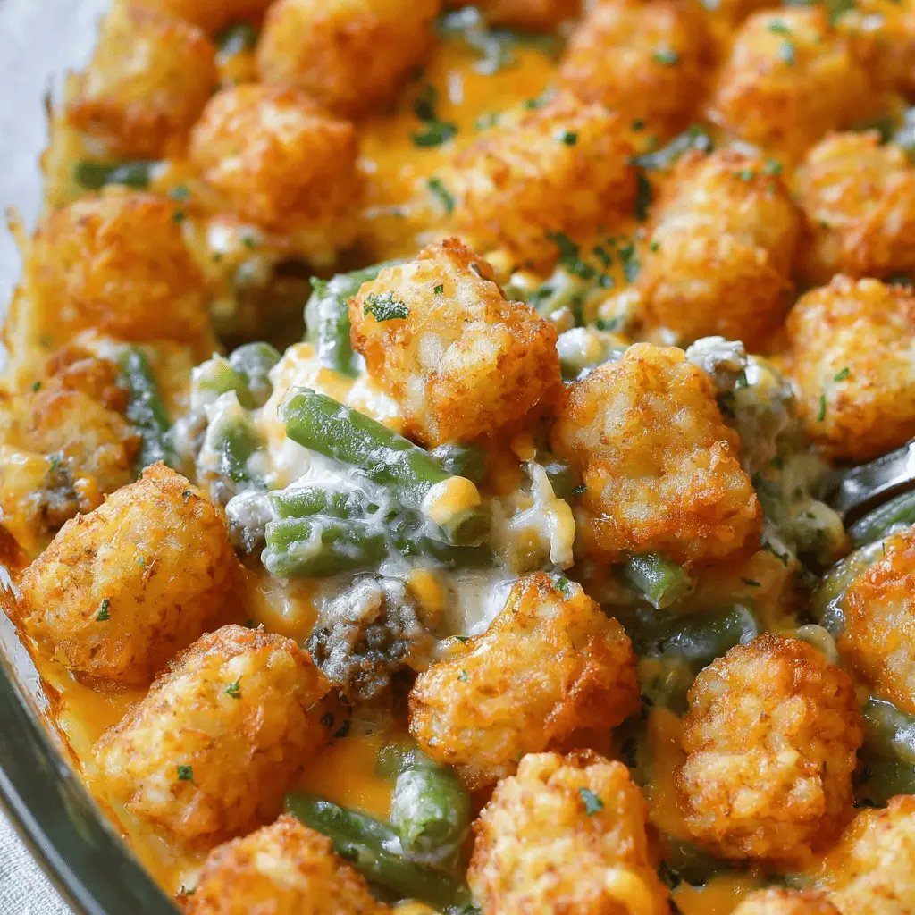 Green Bean Tater Tot Casserole