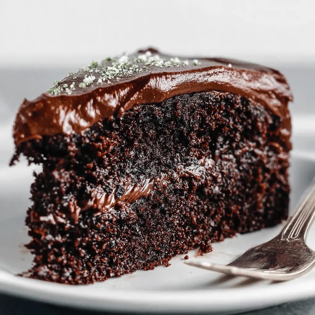 Chocolate Depression Cake