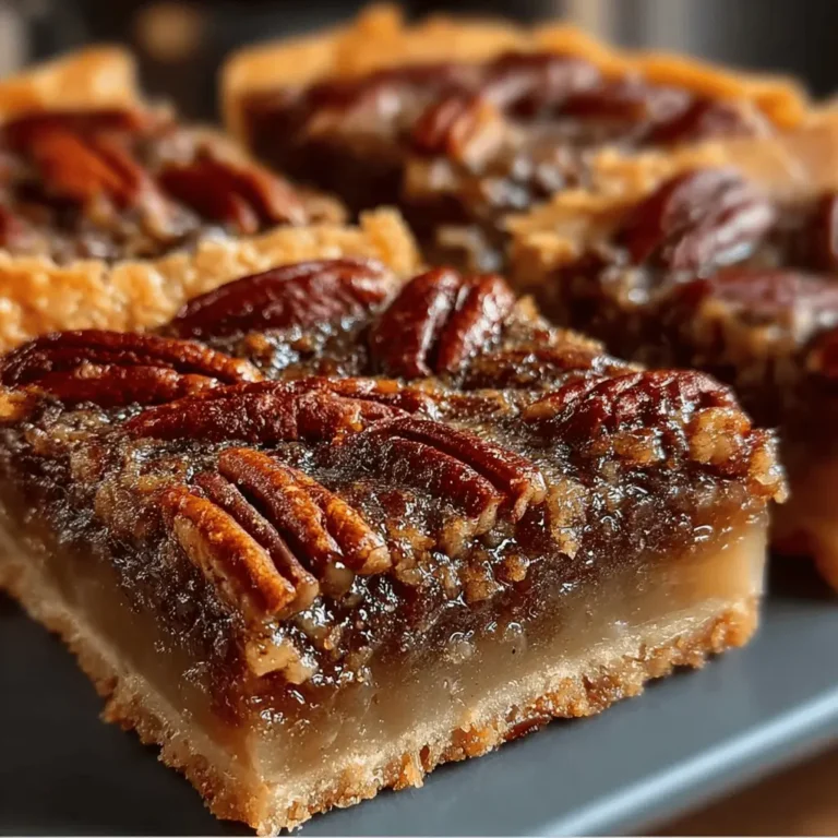 Easy Pecan Pie Bars