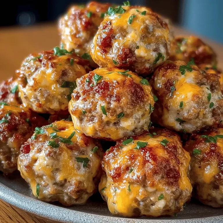 Rotel Cream Cheese Sausage Balls