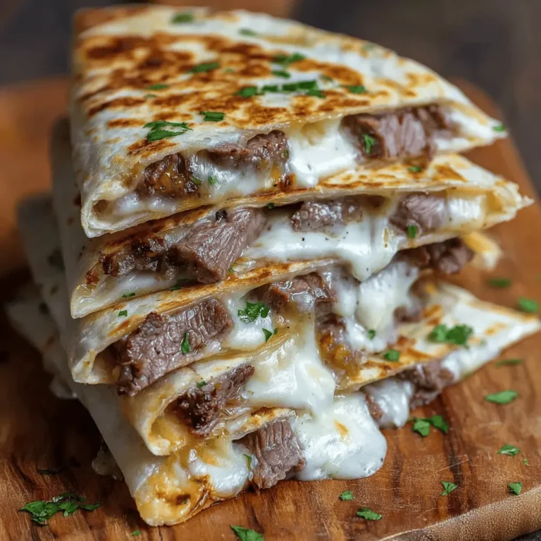 Steak Cheese Blackstone Quesadillas
