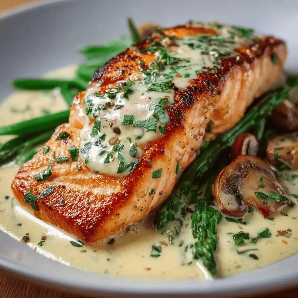 Creamy Garlic Butter Salmon