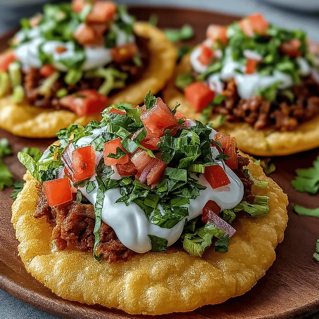 Indian Fry Bread Tacos