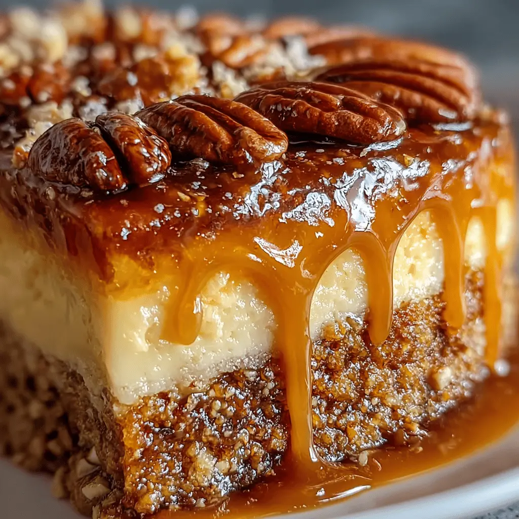 CRÈME BRÛLÉE CARAMEL PECAN CAKE