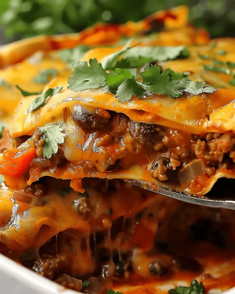 Beef Enchilada Casserole
