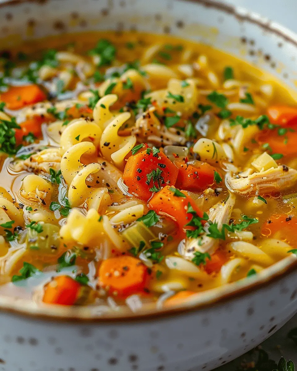 Chicken Noodle Soup