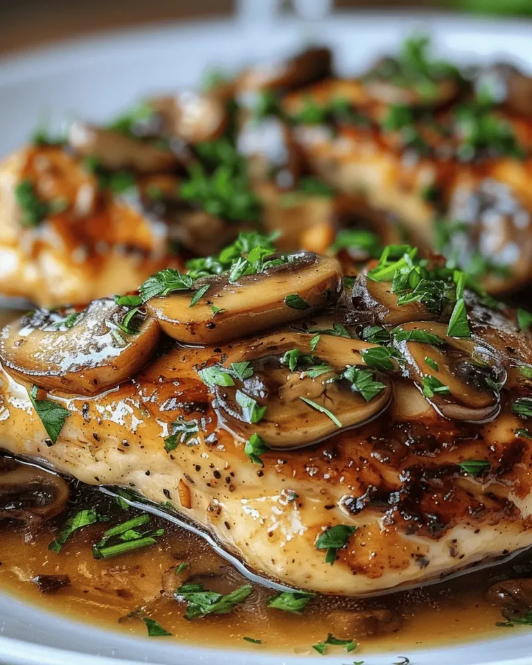Classic Chicken Marsala