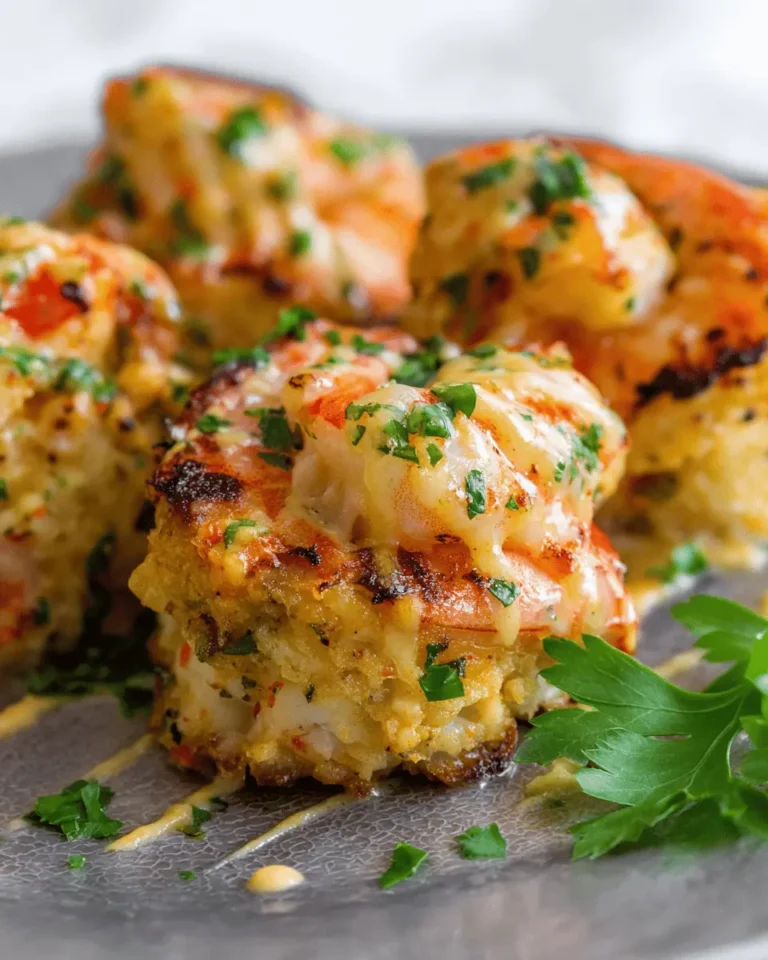 Crab Cake Stuffed Shrimp