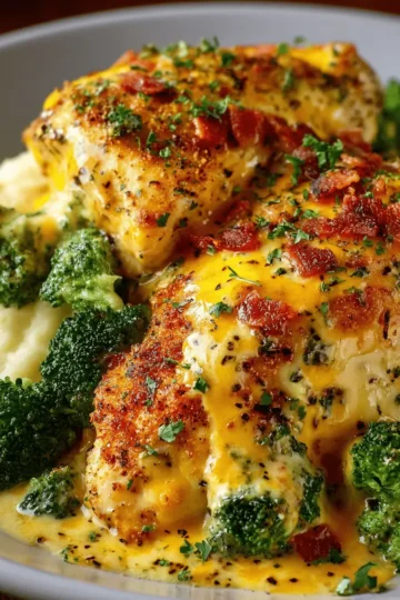 Cracker Barrel Broccoli Cheddar Chicken