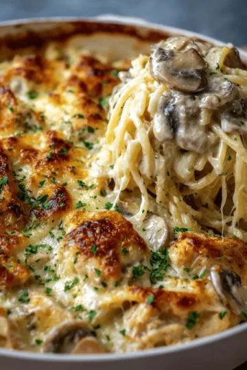 Easy Chicken Tetrazzini