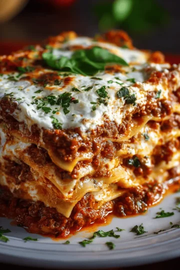 Italian Wedding Lasagna