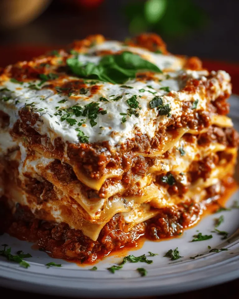 Italian Wedding Lasagna