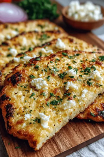 Keto Cottage Cheese Flatbread