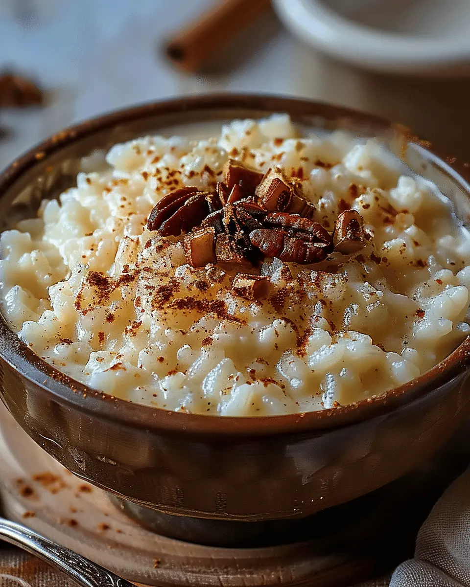Old-Fashioned Rice Pudding