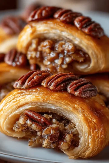Pecan Pie Crescents