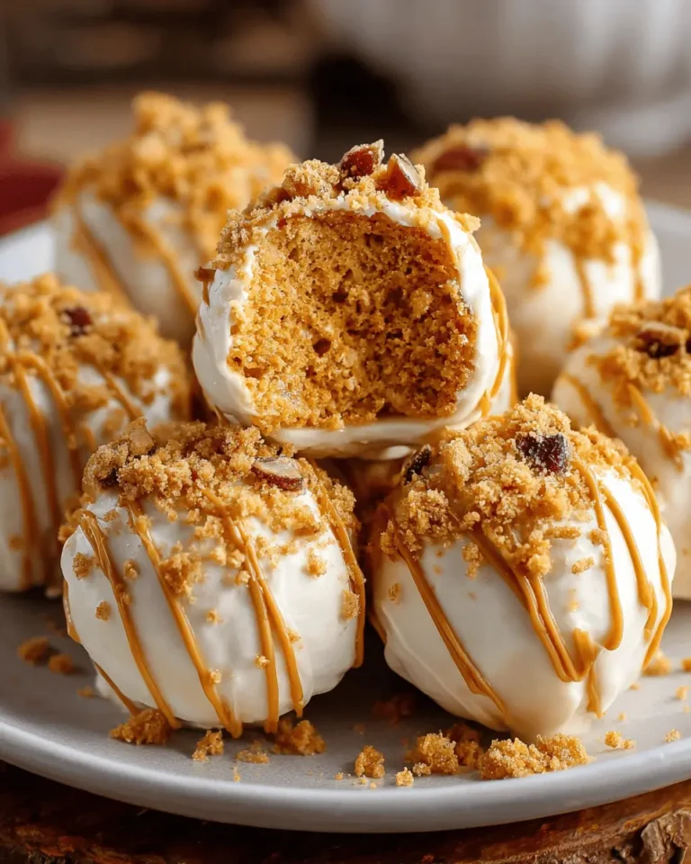 Pumpkin Cheesecake Balls