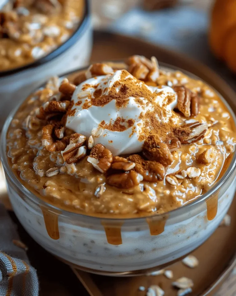 Pumpkin Pie Overnight Oats