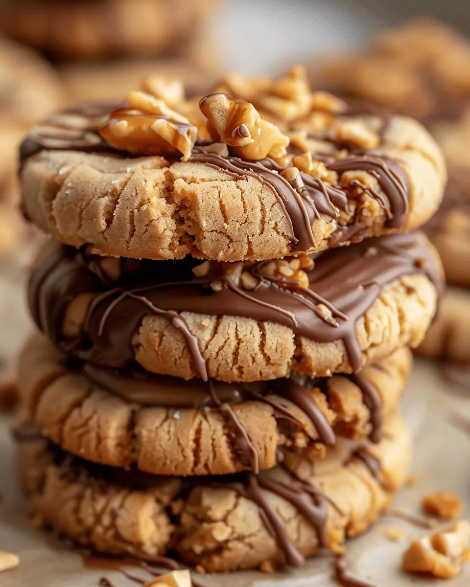 Snickers Peanut Butter Cookies