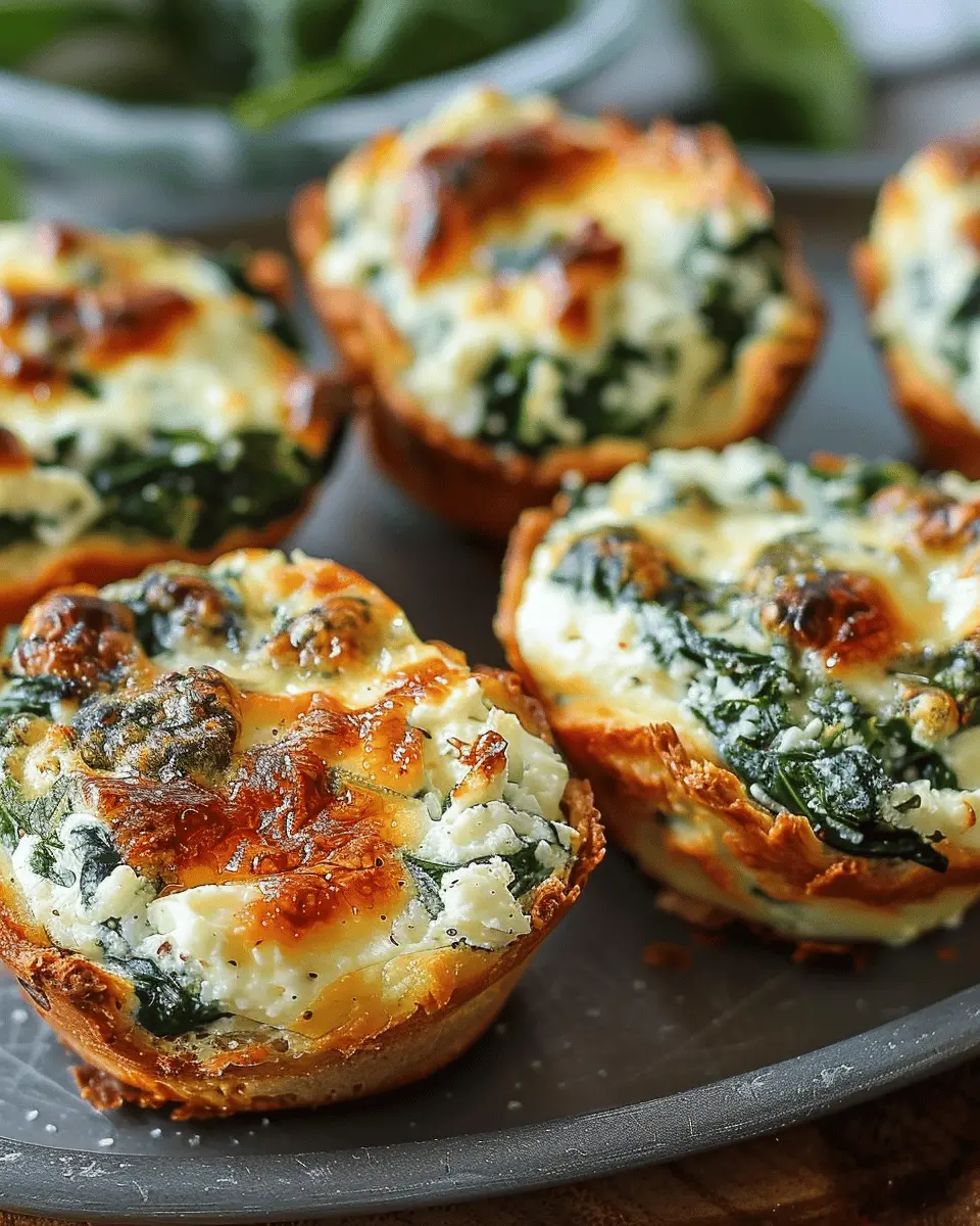 Spinach Ricotta Bites