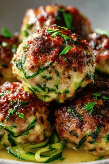 Zucchini Meatballs