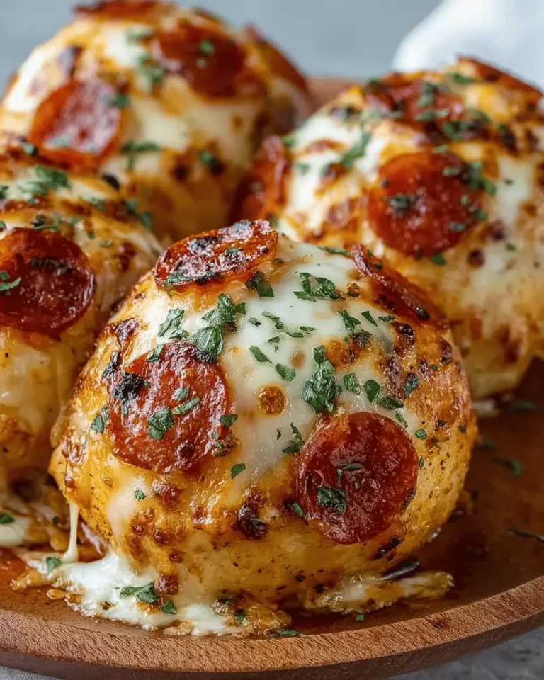 Pepperoni Pizza Bombs