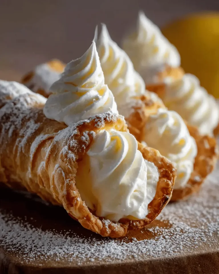 Lemon Meringue Cannoli