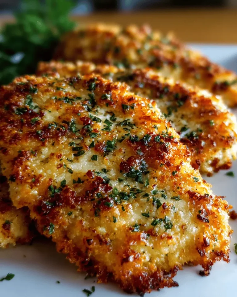 Tender Baked Chicken with Creamy Parmesan Coating