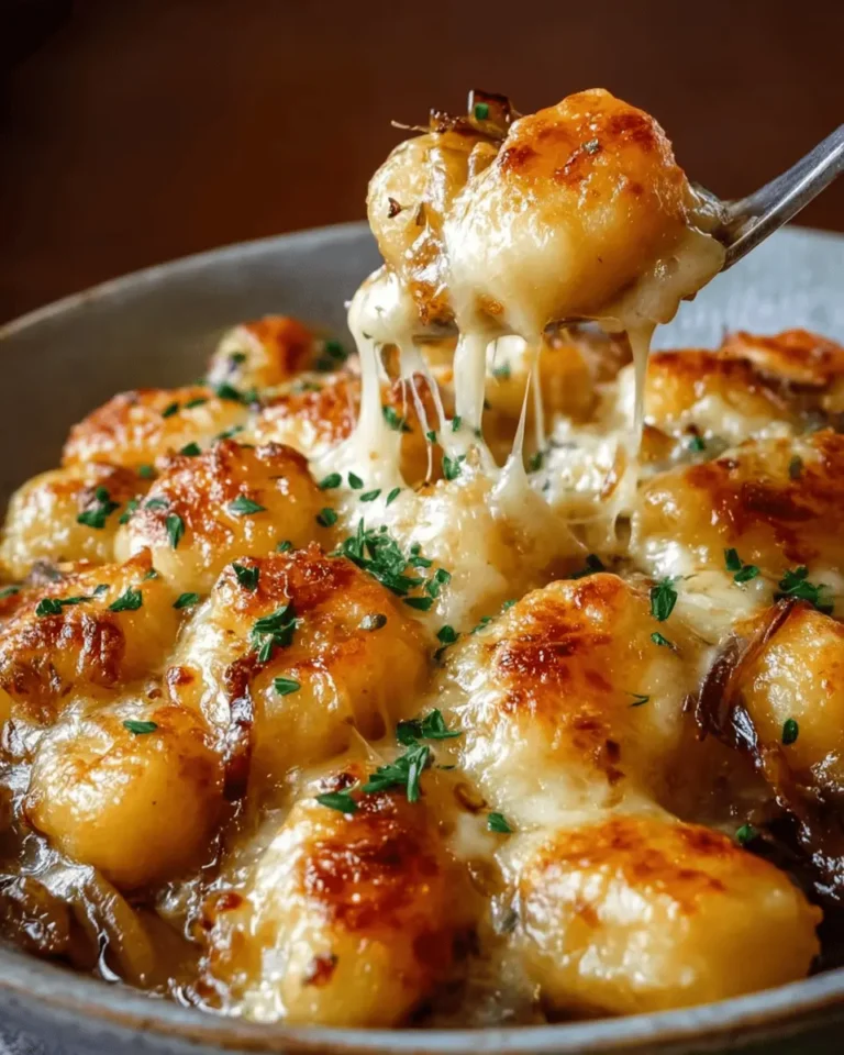 French Onion Gnocchi