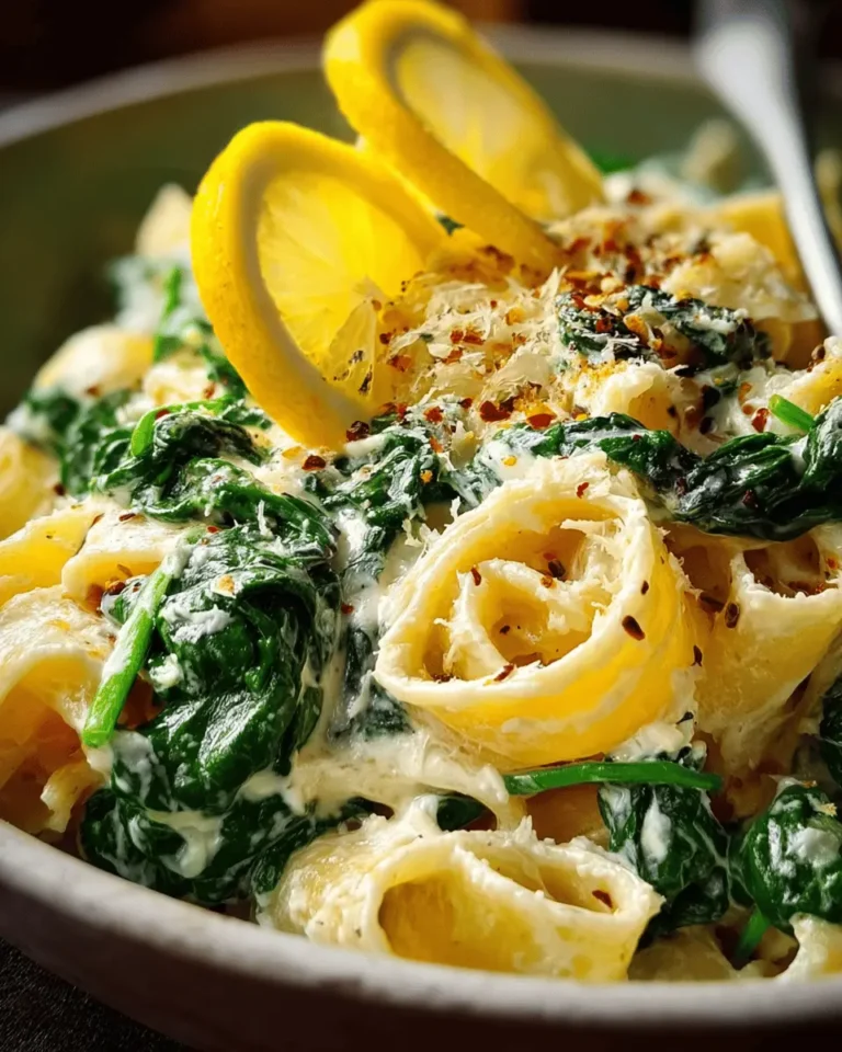 Bright Lemon Ricotta & Spinach Pasta