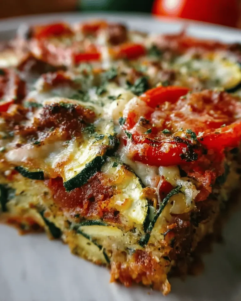Zucchini Pizza Casserole