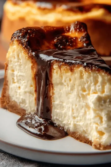 Super Creamy Burnt Cheesecake