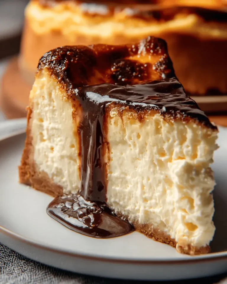 Super Creamy Burnt Cheesecake