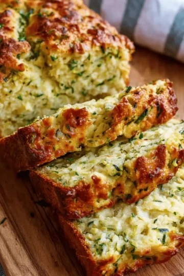 Zucchini Cheese Bread Bliss