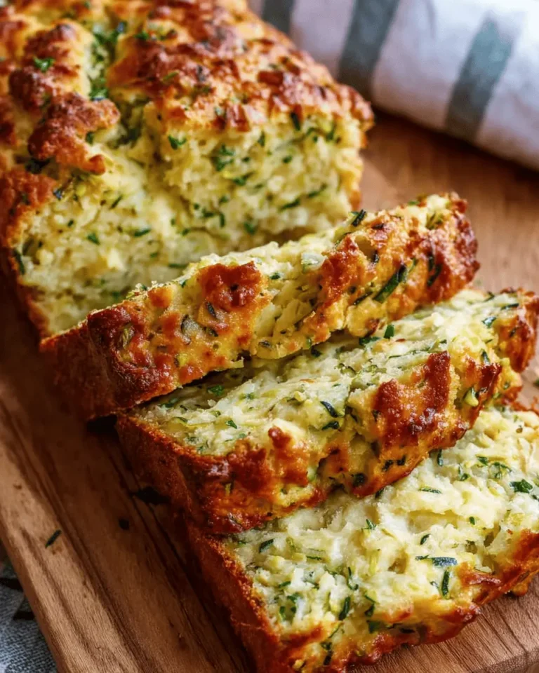 Zucchini Cheese Bread Bliss