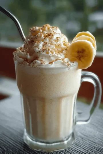 Easy Banana Milkshake