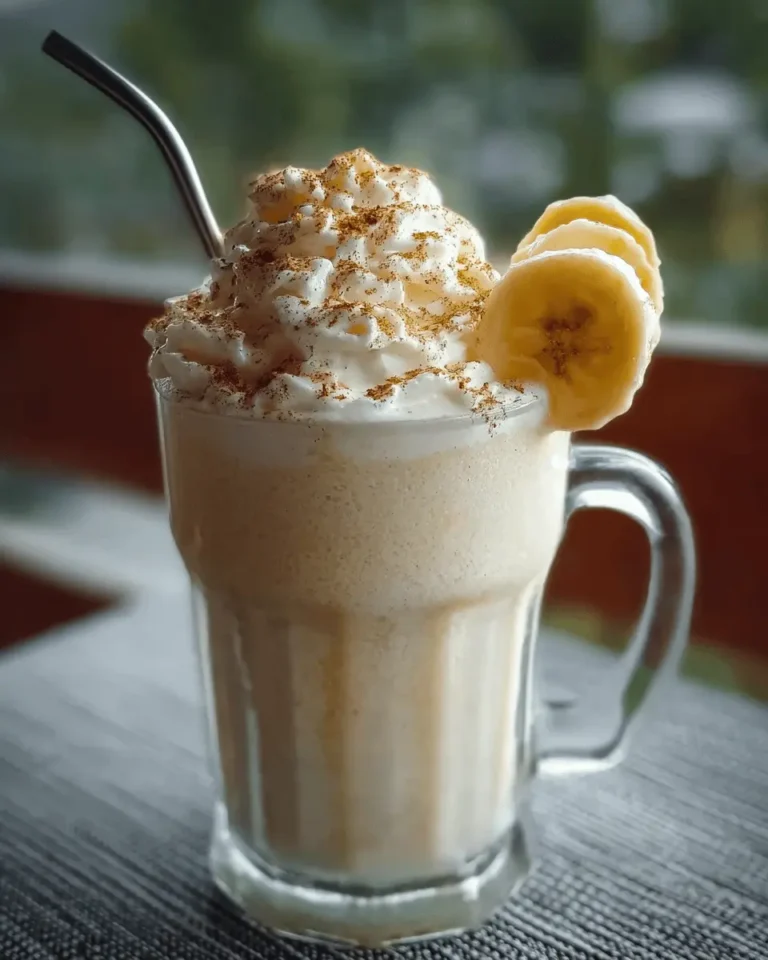 Easy Banana Milkshake