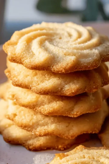 3-Ingredient Butter Cookies