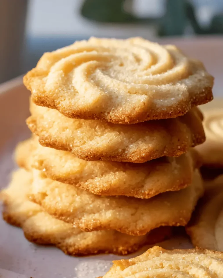 3-Ingredient Butter Cookies
