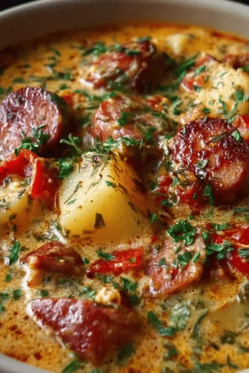 Creamy Sausage and Potato Stew