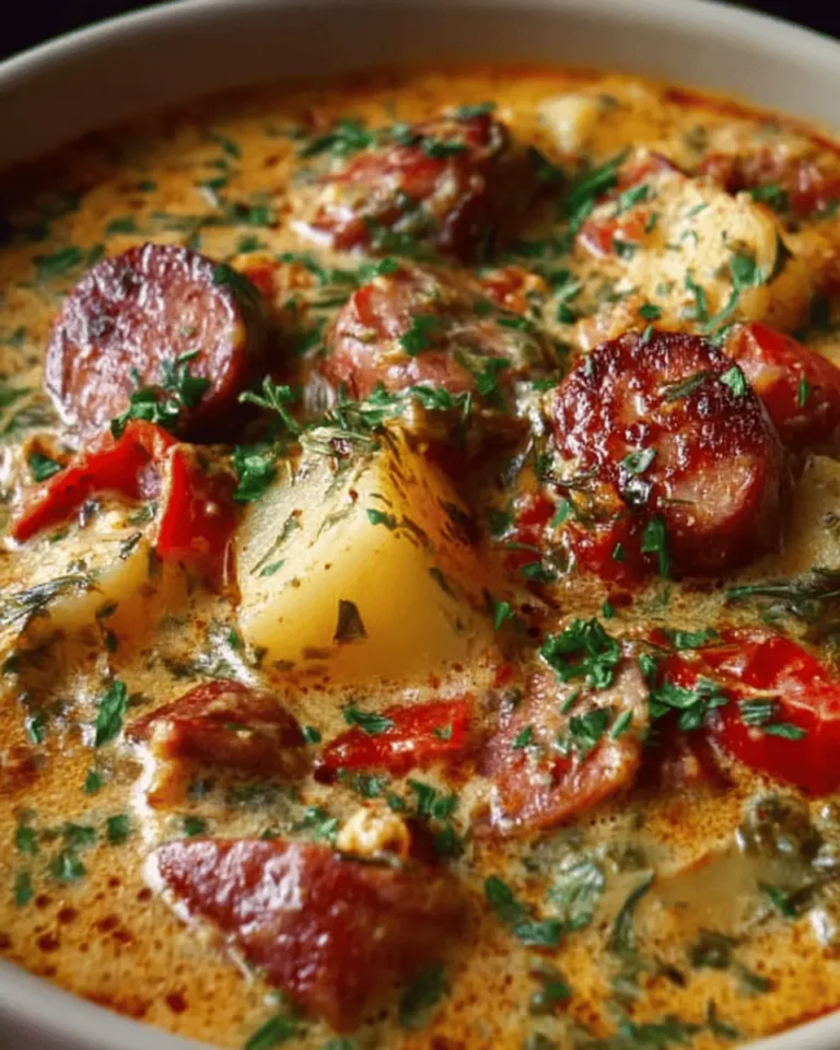 Creamy Sausage and Potato Stew
