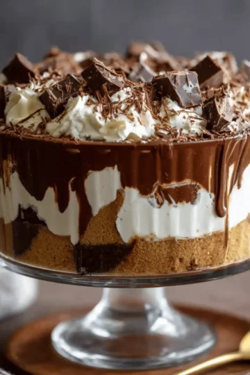 Baileys Chocolate Cheesecake Trifle