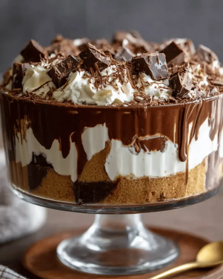 Baileys Chocolate Cheesecake Trifle