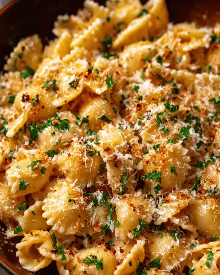 One-Pan Garlic Butter Parmesan Pasta
