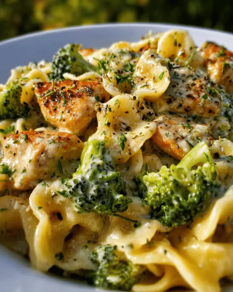 Creamy Chicken and Broccoli Delight Pasta
